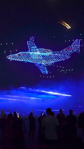 Over 5,000 Drones Turn the Night Sky Into a Giant Screen🤯