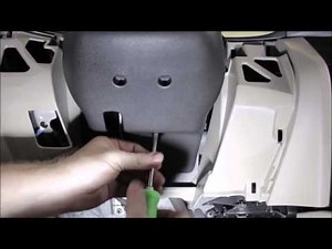 Step 2 Removing Vehicle Electrical Panel - Installing Remote Start Systems