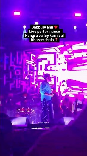 BABU MAN LIVE PERFORMANCE KANGRA VALLEY KARNIVAL 2025 🎪