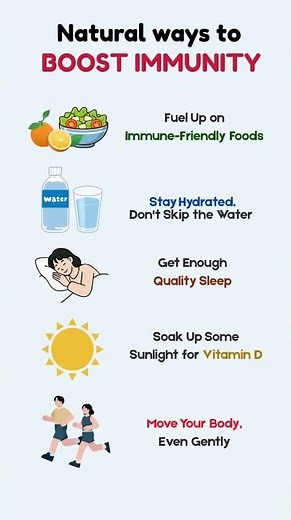 ✅ Simple Habits That May Strengthen Your Immunity 🌿 #health #healthtips #wellness
