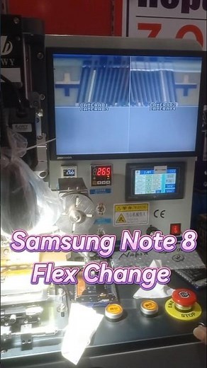 Samsung Note 8 flex changing fully video