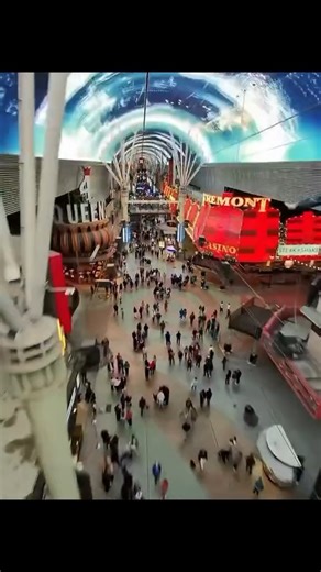 Fremont Street Experience on Instagram: "POV: you took the high road and found it's better up here. Book your flight on SlotZilla now. Link in Bio. 📸: @allaboutvegas133"