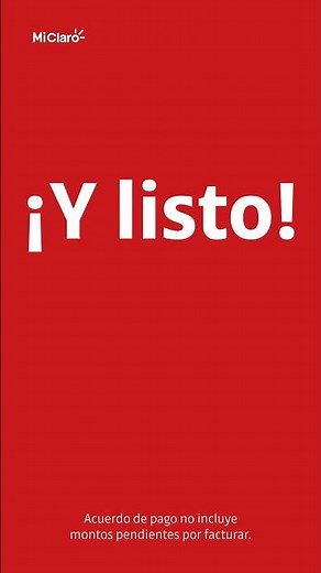 Claro RD - Haz tu acuerdo de pago desde el App Mi Claro 📲