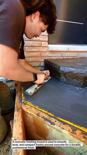 Professional Concrete Finishing! 🔥 Cement Smoothing Technique Every Builder Should Master