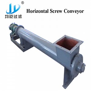 [Hot Item] Horizontal Washing Powder Screw Conveyor with Inclination 20 Degrees