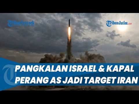 Iran's 92nd Wave of Attacks Targets Israeli Base and US Warships