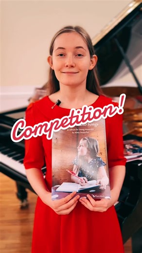 First prize in my piano competition: I’ll compose a piece especially for you! Details in bio. #Almaspianosongs #AlmaDeutscher #piano #pianomusic