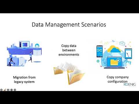 Learn Data Management Framework in D365 FO online | Koenig Solutions