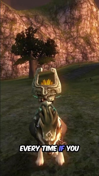 Midna's Reaction To Wolf Link Dashing In Zelda: Twilight Princess