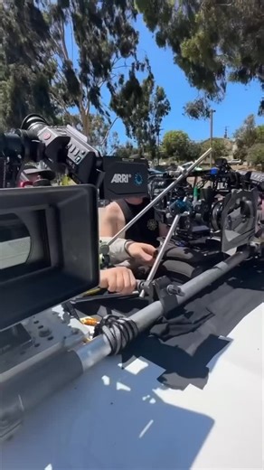 What the Grip Department Does! Rigging by @legacy_grip and team . You can find grip courses at legacygrip.com and any parts at TheGripStore.com👍🏼 . #griprigs #keygrip #camerarig #filmmaker #filmmaking | Grip Rigs