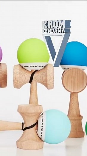 The OG KROM POP KENDAMA *RUBBER PAINT* 🟦🟧🟪🟩