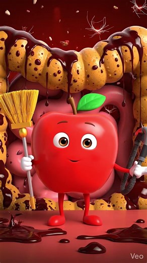 How Strawberry Cleans Your Blood Vessels 🍓 | 3D Body Animation