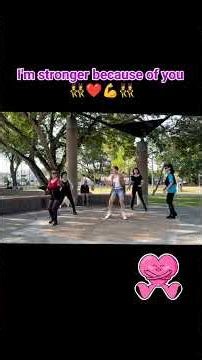 "I'm stronger because of you" Line Dance #linedancechallenge #danceform #healthylife