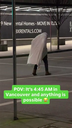 Somewhere between nightlife and sunrise…☀️🌑 Vancouver stays unhinged.👻 🎥 Credit: @HeyItsBruno 👉 Follow @nightoutvancouver if you’ve seen Vancouver like this👻 #nightoutvancouver #vancouverstreets #vancouverlife #yvrlife #downtownvancouver