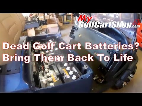 Bring Your Golf Cart Batteries Back To Life