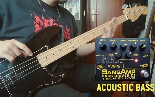 【树原搬运】贝斯压缩 Tech 21 SansAmp Bass Driver DI (Manual Sample Settings)