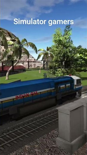 indian train simulator train view #train #indianbullettrain