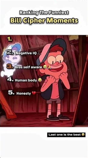 Ranking most funniest Billcipher moments!