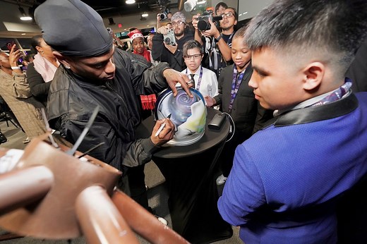 Travis Scott hosts NASA student showcase and TSU Winter Wonderland in Houston