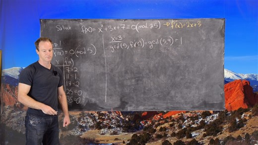 Number Theory ｜ Solving Polynomial Congruences with Hensel's Lemma（亨泽尔引理）