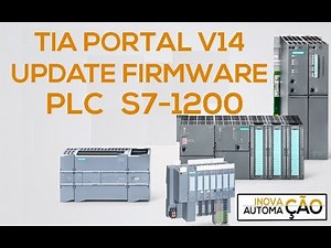 Firmware Update PLC S7 1200 1500 PLC / CLP Siemens Tia Portal
