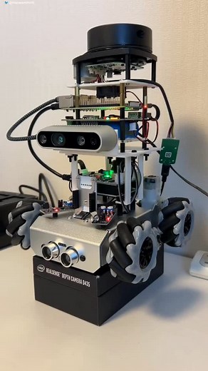 HARRIS | ELECTRO ENGINEER on Instagram: "There are many benefits to using ROS2 on a Raspberry Pi-controlled robot. ROS2 (Robot Operating System 2) is a framework for robot control that has been enhanced with distributed processing, real-time performance, and modularization, making it easier to integrate sensor processing, control algorithms, and communications. Furthermore, by combining Raspberry Pi and ROS2, it is possible to implement SLAM (self-localization and mapping) using LiDAR and camera