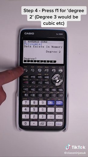 Solving Quadratic Equations with a Graphing Calculator