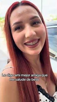I ask my best friend to greet me with a kiss on the lips