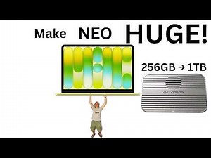 MacBook Neo SSD Upgrade: 256GB to 1TB!