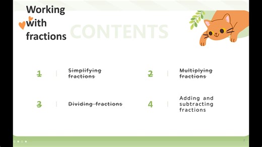 爱德思IGCSE数学A-Unit 1-Number 1-Adding and subtracting fractions