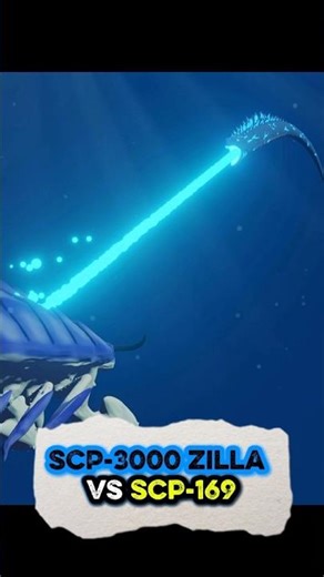 SCP-3000 Zilla vs SCP-169 – Saat Sang Penguasa Laut Sejati Bangkit 🌊🐍 #feedshorts
