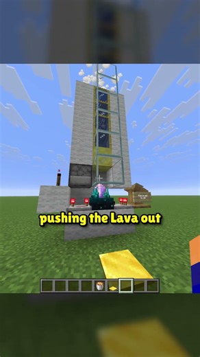 Redstone Geyser Elevator #minecraft