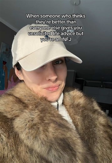 Giving life advice to an INFJ is like giving water to the ocean #fyp #mbti #infj #introvert #lifestyle