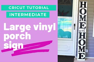 Online Creating Wood Welcome Signs with Cricut Course · Creative Fabrica