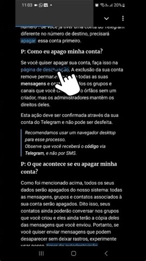 Como apagar conta do Telegram definitivamente!!