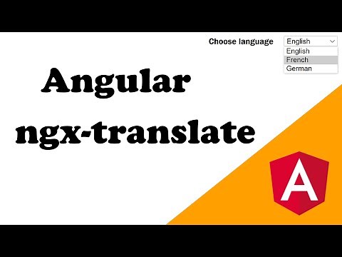 Angular Internationalization / i18n - Using ngx-translate & Phrase