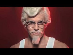 Сандерс танцует - полковник сандерс танцует