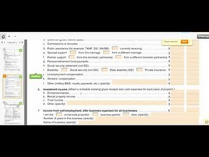 How to fill out the California Income and Expense Declaration FL-150