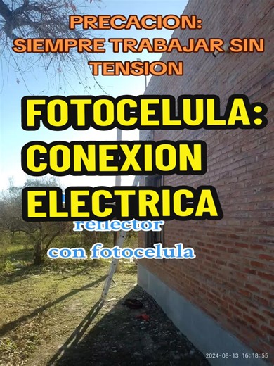 Conexión de Reflector LED con Fotocélula: Guía Práctica