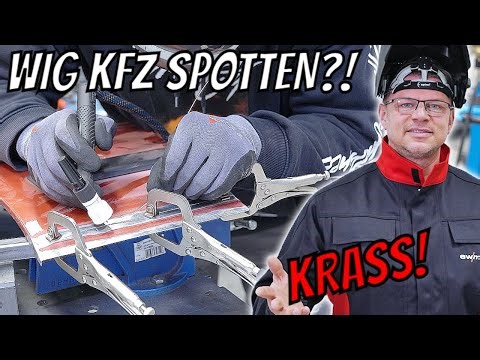 Geniale Funktion - KFZ Blech mit WIG Spotten! So gehts.