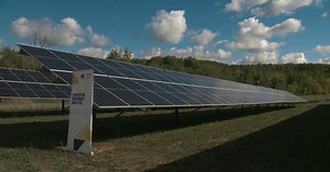 EPCOR energizes solar farm at Edmonton river valley water treatment plant