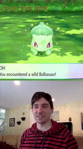 Second Shiny Bulbasaur Caught in Let's Go! Pikachu!