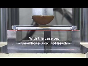 GILD design Bend test and drop test for the iPhone 6 Solid Bumper