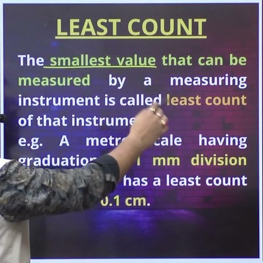LEAST COUNT OF AN INSTRUMENT 🔥 #shorts #physics #erroranalysis