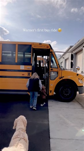 Mallory Warner Fischer — Michigan Photographer + Web Developer on Instagram: "Warner’s dream came true and it was the sweetest experience ever 🥹 He already thinks his Grammy is the best ever but seeing her DRIVE A SCHOOL BUS had him beyond amazed! It’s safe to say we’re going to be visiting her at work as often as possible. This guy is bus obsessed and can’t get enough especially when he gets to “beep beep beep” 🥰 #toddlermom #toddlerstyle #toddlermoments #toddleractivities #mommyandme #grandm