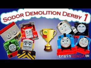 Sodor Demolition Derby 1 | Thomas and Friends Trackmaster | Strongest Engine