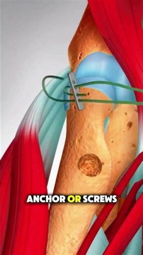 Torn Biceps Tendon Repair Explained #3dmedicalanimation #aigenerated #orthopedics #elbowsurgery #3d
