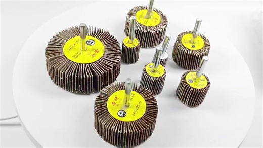 80 Grit Sanding Flap Wheel Disc Abrasive Grinding Wheel Dremel Accessories Sandpaper Polishing Rotary Tool Flap Wheel With Shaft