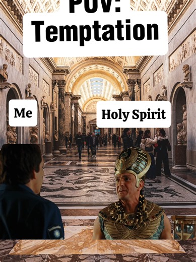 Temptation and the Holy Spirit 1 Cor 10:13 No temptation has overtaken you except what is common to mankind. And God is faithful; he will not let you be tempted beyond what you can bear. But when you are tempted, he will also provide a way out so that you can endure it. #God #jesuschrist #Meme #holyspirit #faith
