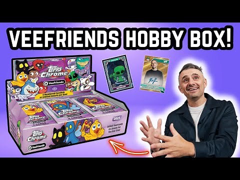 WORTH THE HYPE? 2025 Topps Chrome VeeFriends Hobby Box Review!